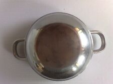 Wasserbad Topfeinsatz aus Edelstahl mit Halte-Nut und zwei Haltegriffe 20cm.