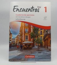 Encuentros Hoy 1 Cuederno de ejercicios. Lehrerfassung Lösungen Audio-CD