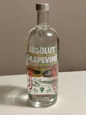 ** Absolut Vodka Gräpevine Edition 1000ml Sammlung Full Sealed **