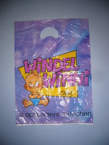 Plastiktüte windel winni - plastiktüte,