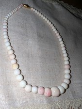 Engelshaut korallen kette mit - engelshaut,