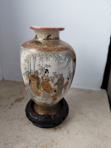 Satsuma vase aus china - satsuma,