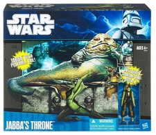 Jabba’s Throne 2010 Star Wars Walmart Exclusive MIB Jabba The Hut Oola