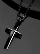 Edelstahl Anhänger Kreuz