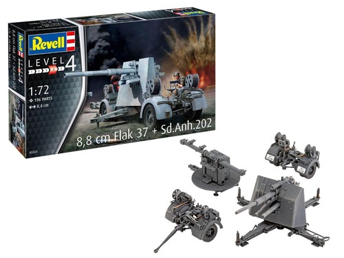 Revell 03325 flak 37 - 03325,