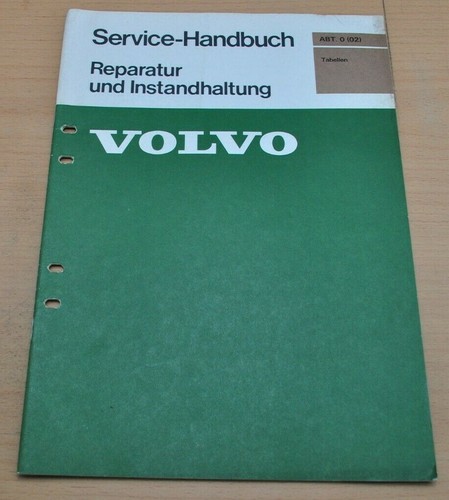 Volvo tabellen - volvo,