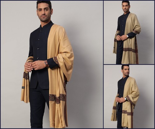 Herren woll schal indian - herren, woll-schal