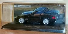 Modellauto De Agostini  Mercedes Benz SL 600 2003 1:43 in PC Vitrine.