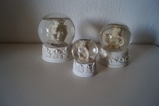 Schneekugeln Engel - 3er-Set -