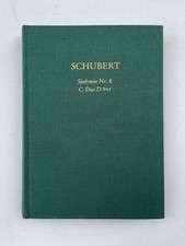 Noten . Schubert. Sinfonie Nr