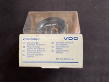 VDO Öldruck Anzeige Motoröl Analog 12 Volt Youngtimer NOS Neu Original