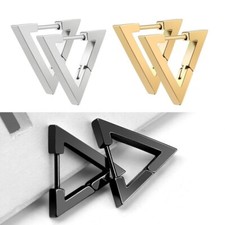 Klapp Creolen Edelstahl