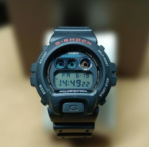 Casio shock 6900 schwarze - g-shock, dw-6900