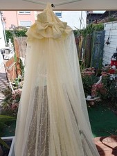  Baldachin Moskitonetz Babybett Betthimmel für Schlafzimmer Kinderzimmer Pastell