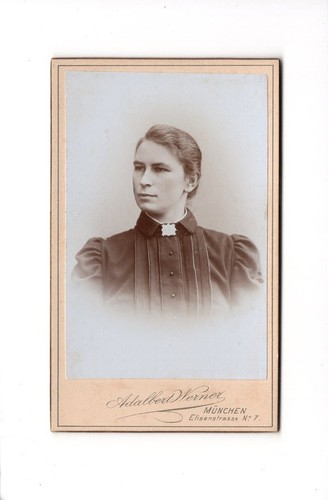 Cdv foto damenportrait - damenportrait,