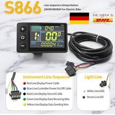 E-Bike 24V/36V/48V/60V S866