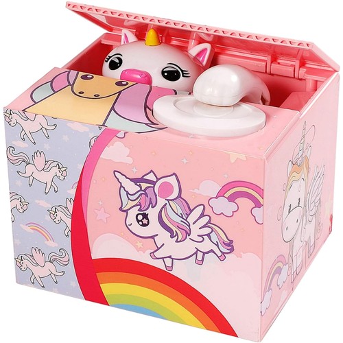 Spardose einhorn automatisch - spardose,