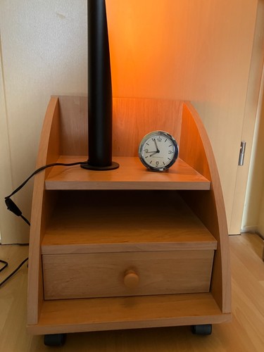 Nachttisch buche nachbildung - nachttisch,