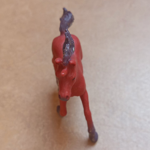 Schleich pferdefigur rot mit - rot,