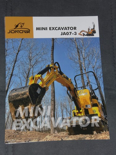 Jonova mini excavator bagger - mini, excavator,