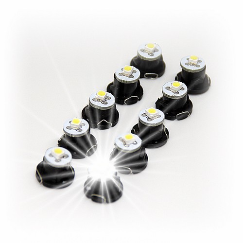 10x weiße tacho led - weiße,