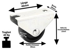 4 x Kunststoff Bettkasten