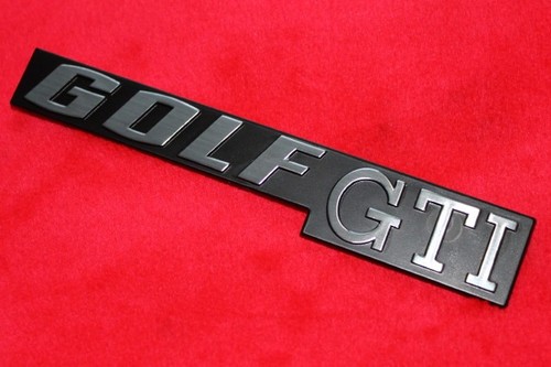 Golf gti emblem hinten - golf, 1