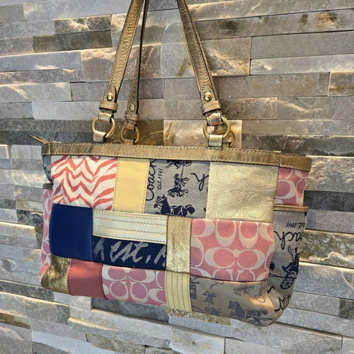 Coach patchwork signature - patchwork,