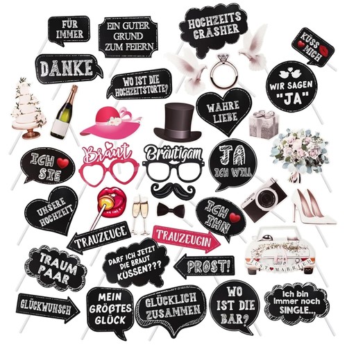 Fotobox accessoires hochzeit - accessoires,