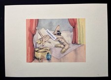 Kunstdruck „Lesbian making Love“ aus Kunstmappe zu Gamiani „Deux nuits d‘exes“