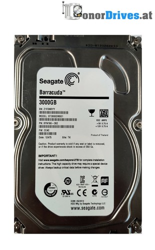 Seagate st3000dm001 - seagate,