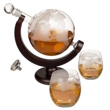 Whisky Karaffe Dekanter Globus