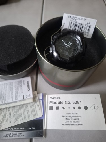 Casio shock 100 - casio, ga-100-1a1er
