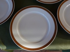 Heinrich Porzellan/Speiseteller - Rand:   Ätzgold Mäander