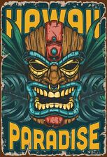 Blechschild Hawaii Paradise