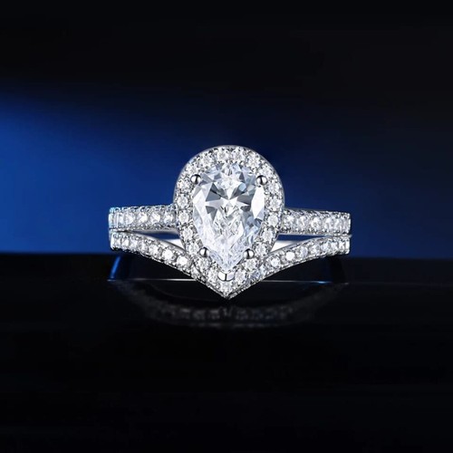 Tropfen halo diamant - 3,00,