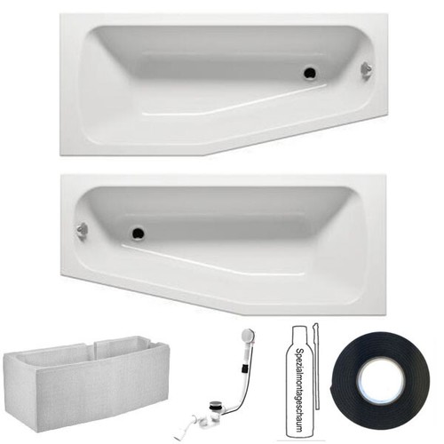 Rocky badewanne raumsparwanne - badewanne,