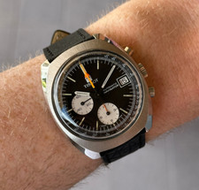 Tissot Navigator Reverse Panda schwarzes Zifferblatt - Ref 45501 - Cal Tissot 2170