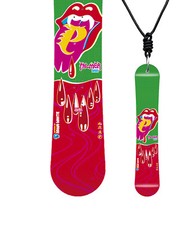 Miniboard PALMER Saga 10/11 CLASSIC  Snowboard als Halskette D07