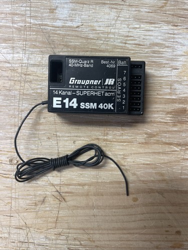 Graupner empfänger ssm - e, 14