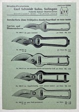 Solingen carl schmidt sohn - sohn, /