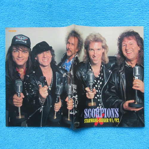 Scorpions poster popcorn - scorpions,