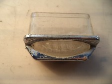 Opel Kennzeichenbeleuchtung Chrom Glas Streuscheibe Sidler 12984R4 A26528 K8542