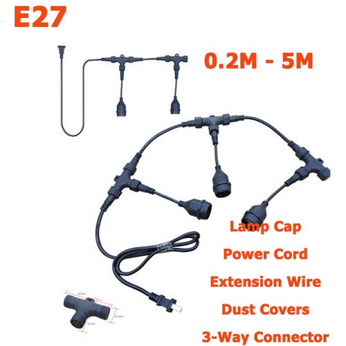 E27 wasserdicht ip68 kabel - wasserdicht,