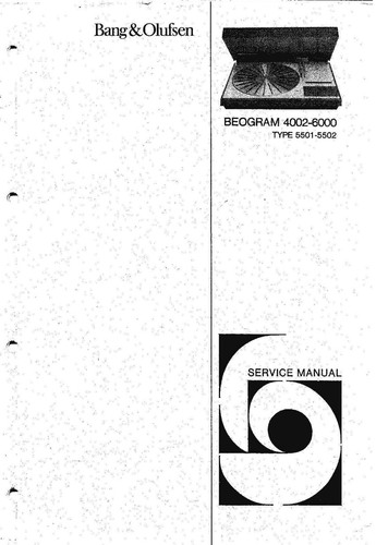 Service manual anleitung bang - service, manual-anleitung