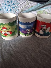 3 x Diddl Becher/Tasse ohne Henkel, neuwertig, nie benutzt  (Siehe FOTOS )