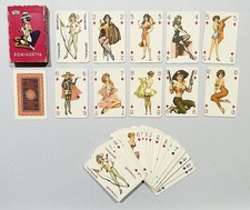 Römikartya Pin up Erotik Hungary playing cards Spielkarten jeu de cartes 1970