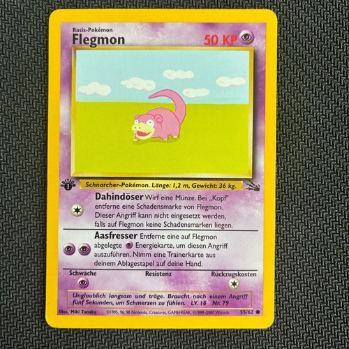 Flegmon first edition fo - flegmon,