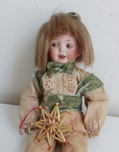 Seltene antike puppe - antike,