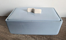 Art deco keramik deckeldose - art,
